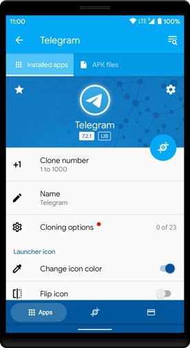 app cloner premium mod apk