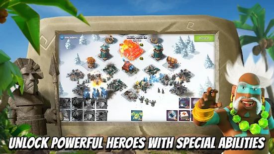 boom beach mod apk